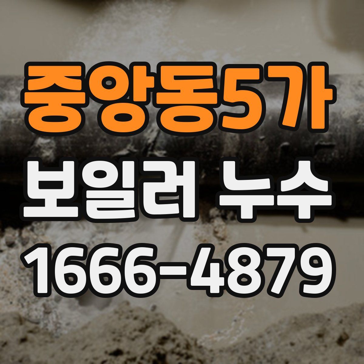 중앙동5가 보일러 누수