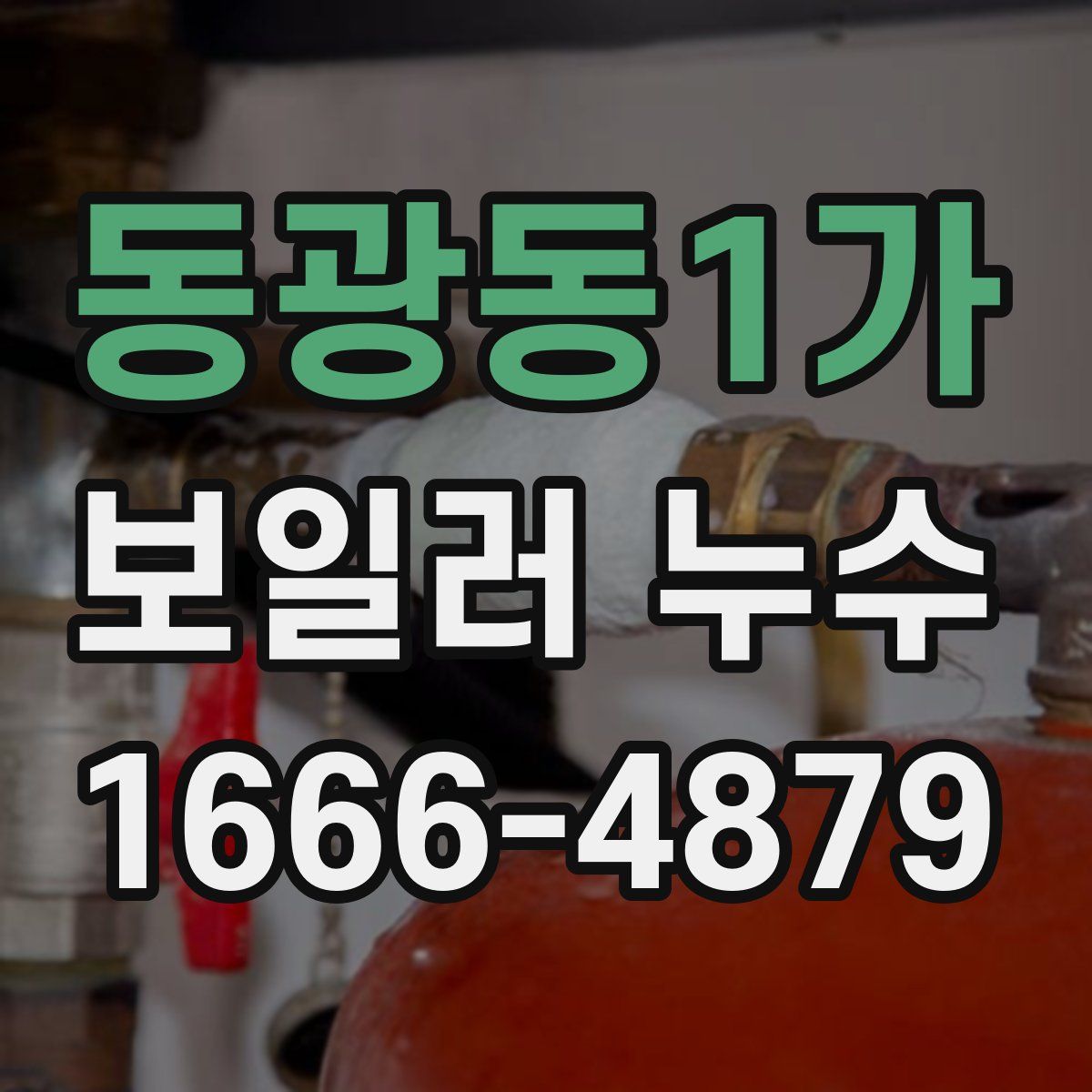 동광동1가 보일러 누수