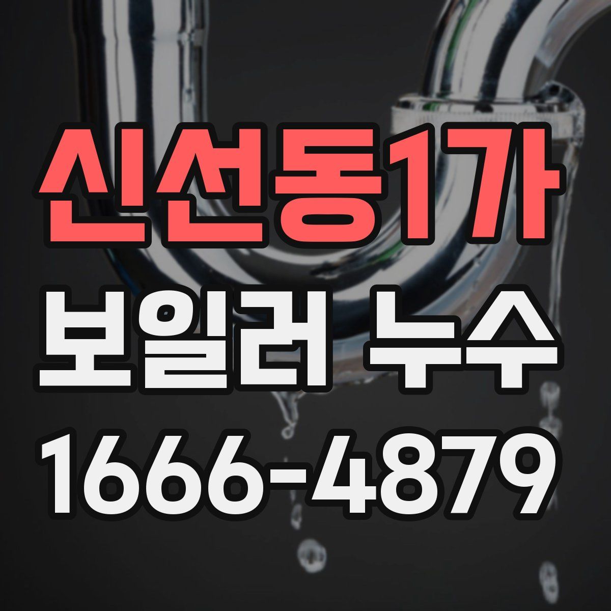 신선동1가 보일러 누수