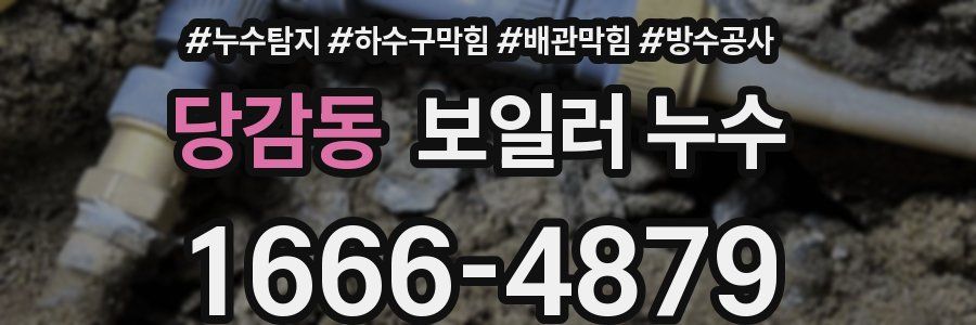 당감동 보일러 누수