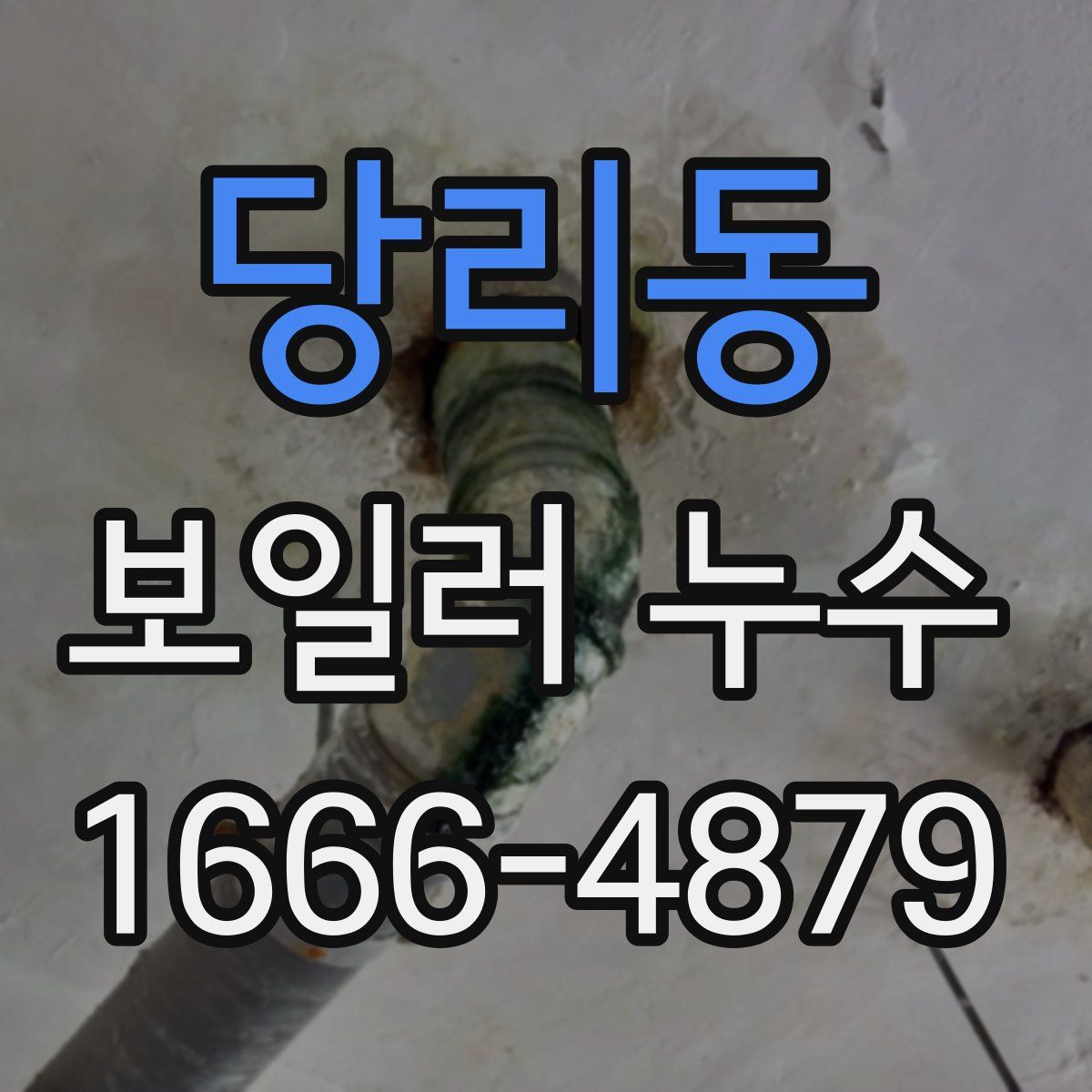 당리동 보일러 누수