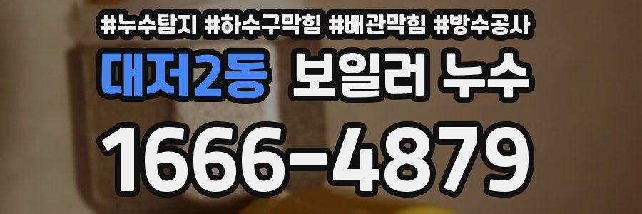 대저2동 보일러 누수