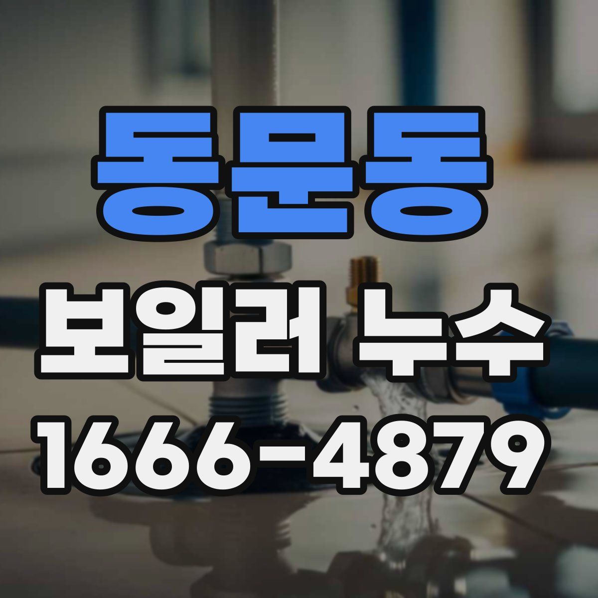 동문동 보일러 누수