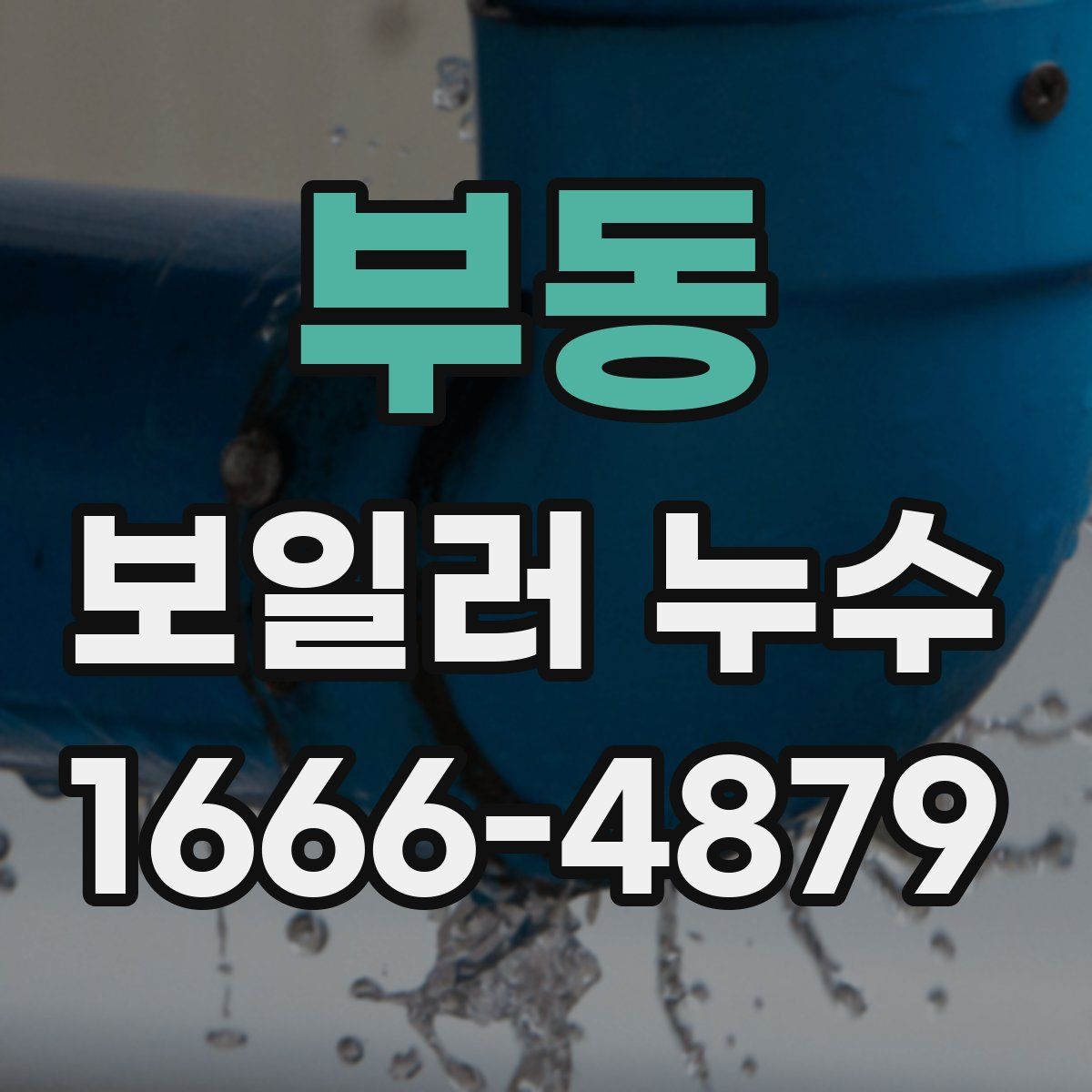 부동 보일러 누수