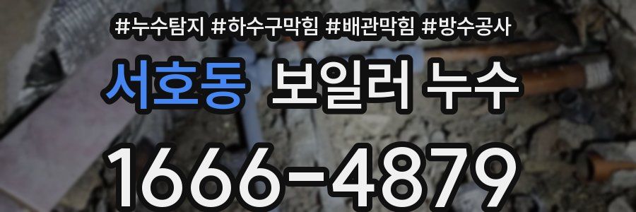 서호동 보일러 누수