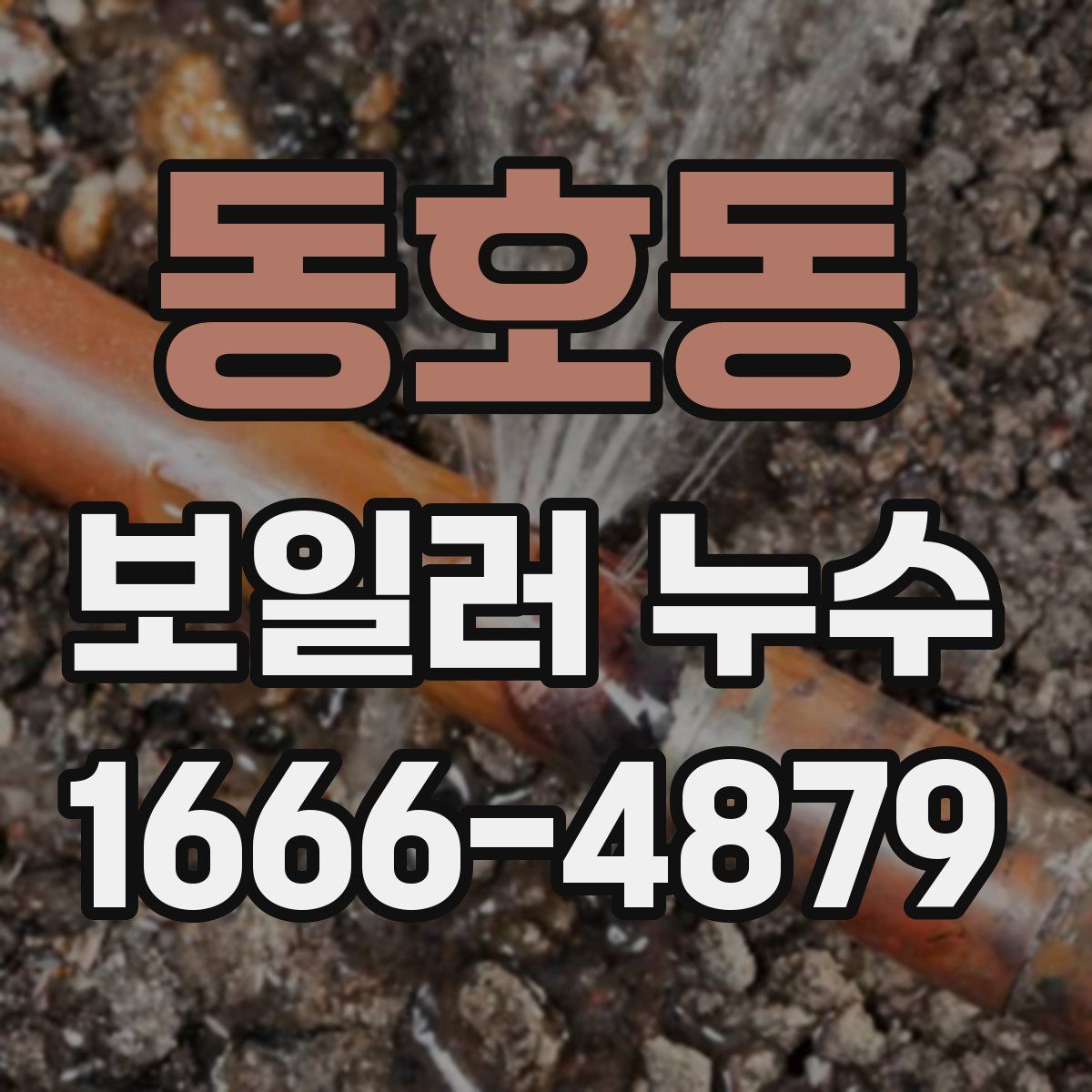 동호동 보일러 누수