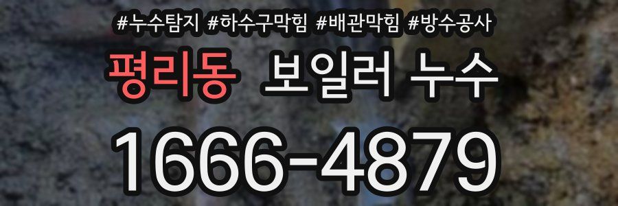 평리동 보일러 누수