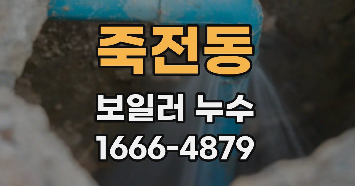 죽전동 보일러 누수