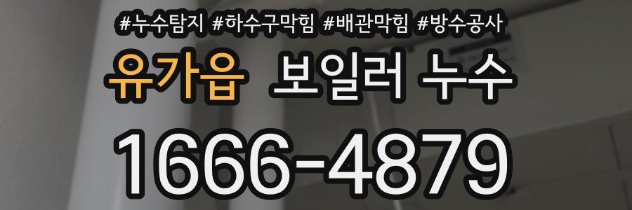 유가읍 보일러 누수