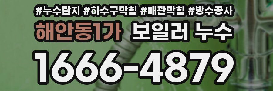 해안동1가 보일러 누수