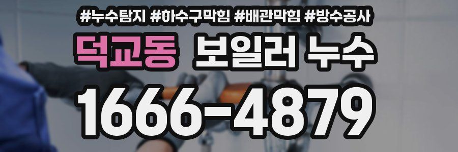 덕교동 보일러 누수