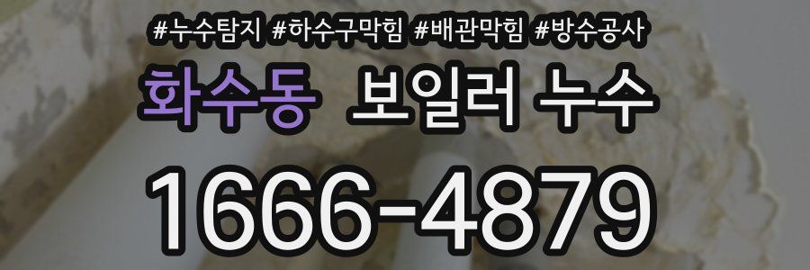 화수동 보일러 누수