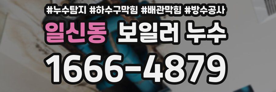 일신동 보일러 누수