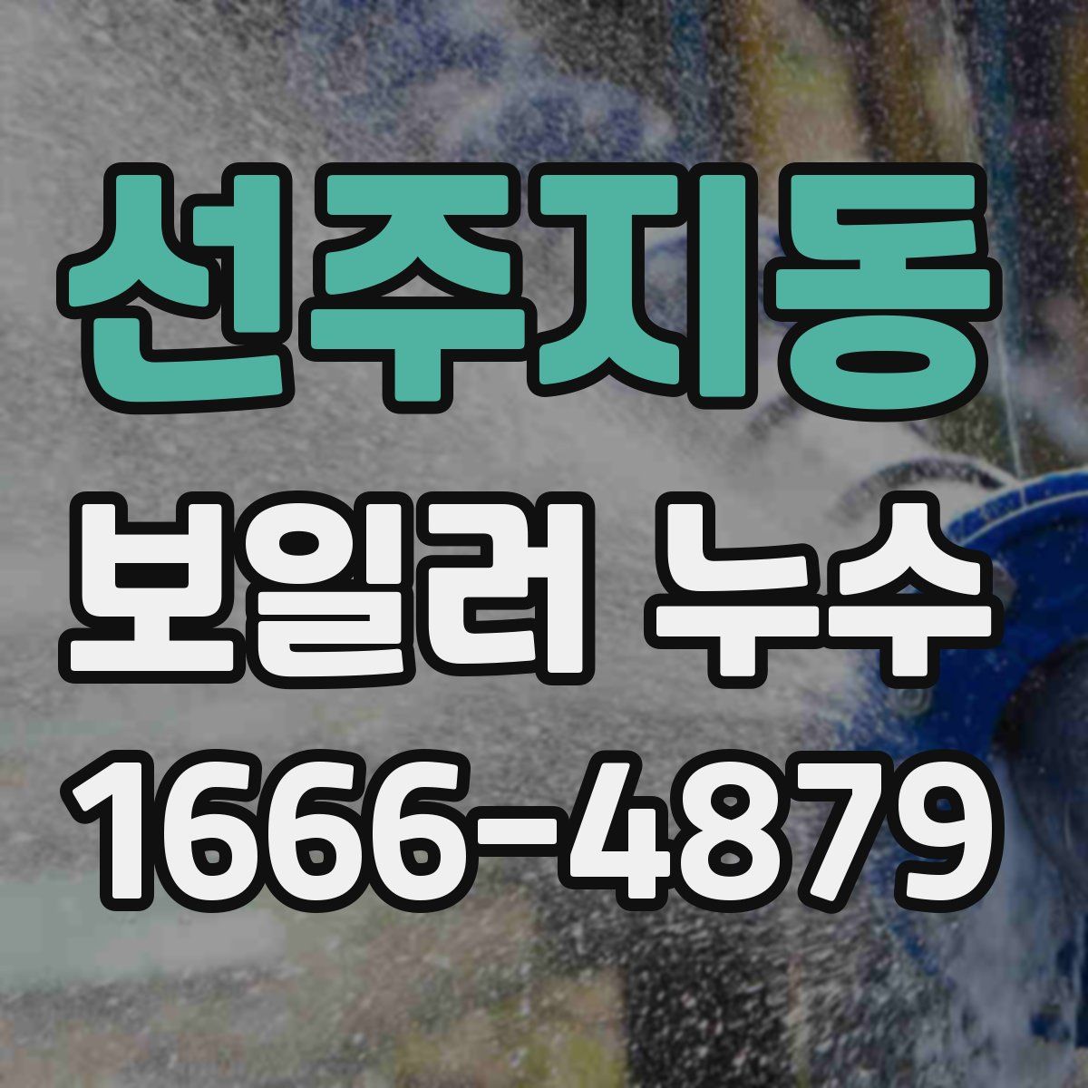 선주지동 보일러 누수