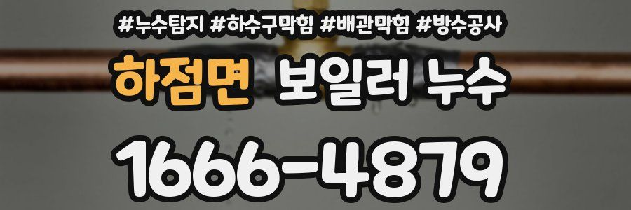 하점면 보일러 누수
