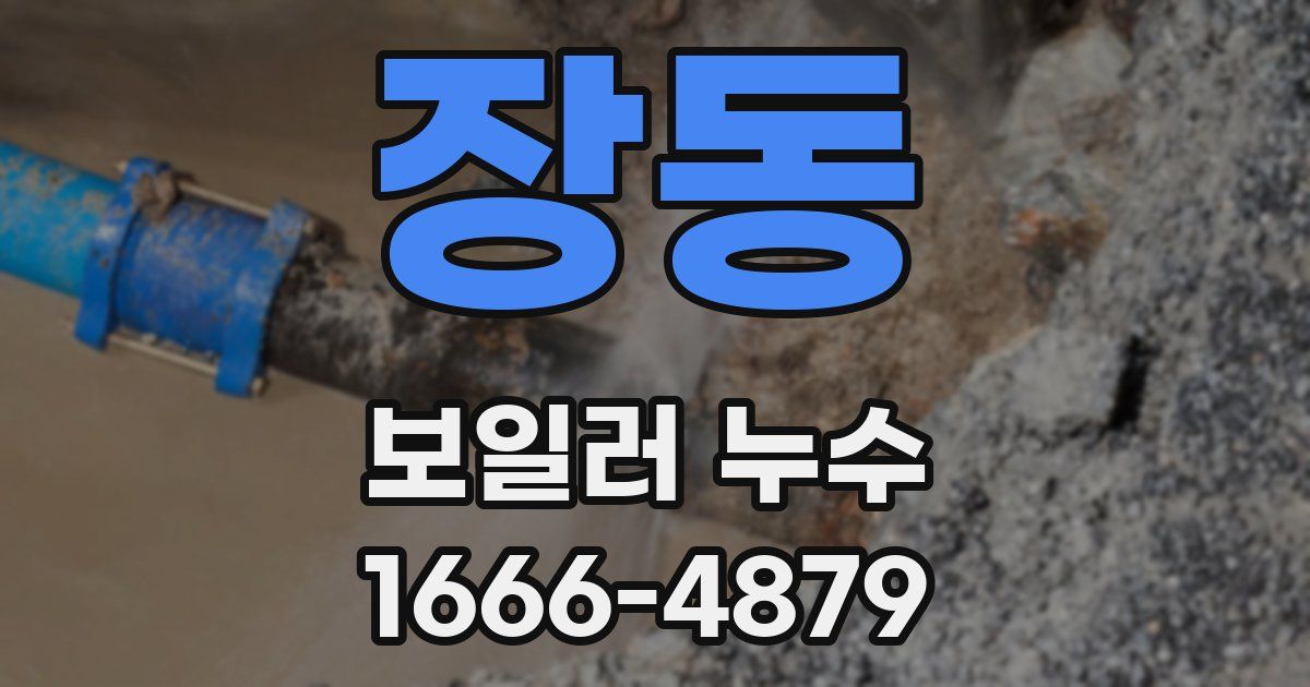 장동 보일러 누수