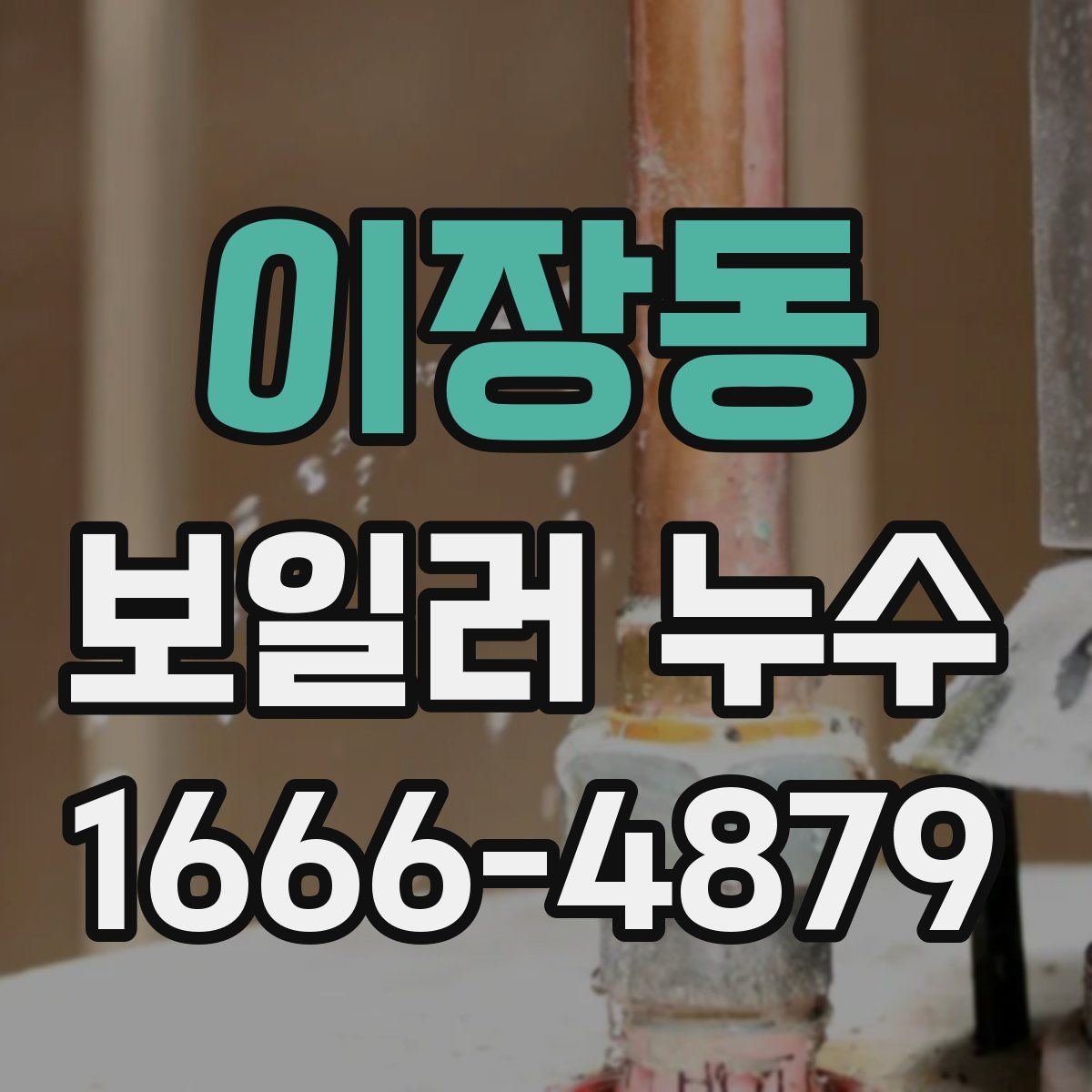 이장동 보일러 누수
