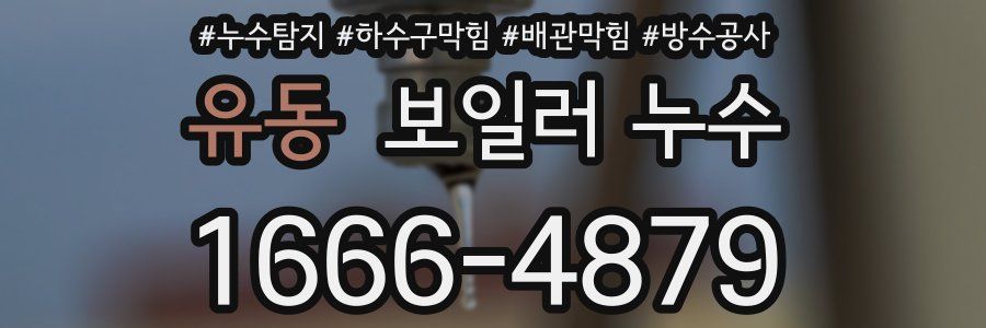유동 보일러 누수