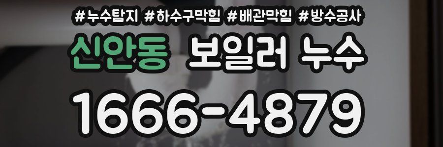 신안동 보일러 누수