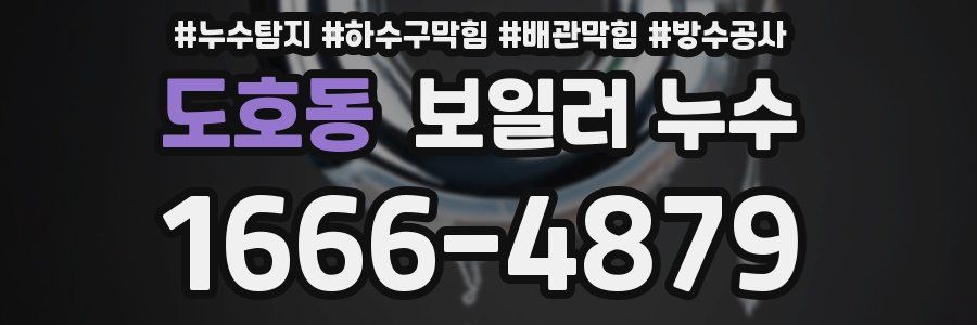 도호동 보일러 누수