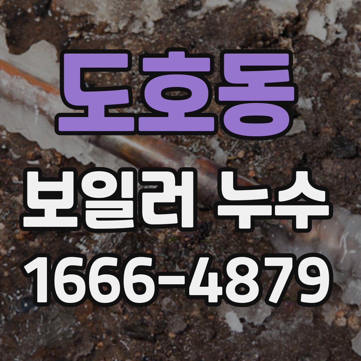 도호동 보일러 누수