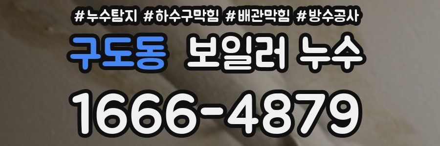 구도동 보일러 누수