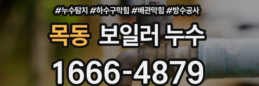 목동 보일러 누수