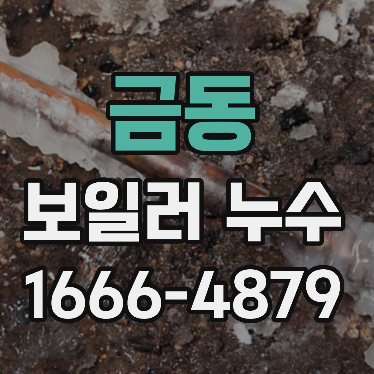 금동 보일러 누수