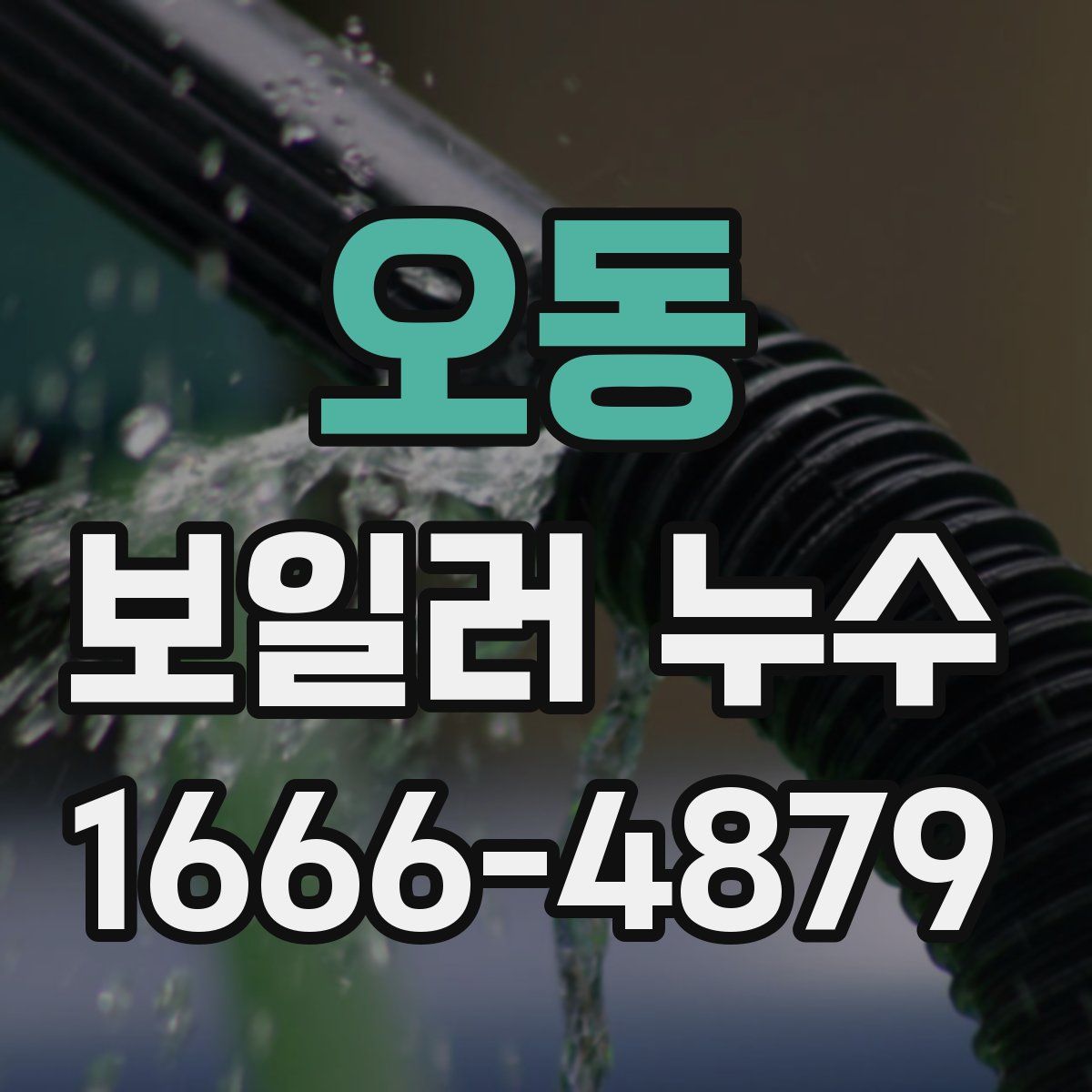 오동 보일러 누수