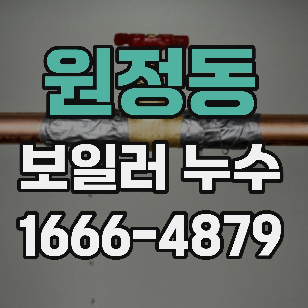 원정동 보일러 누수