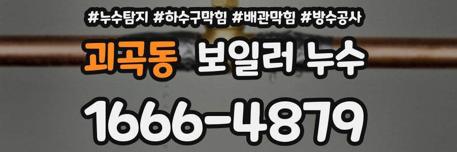 괴곡동 보일러 누수