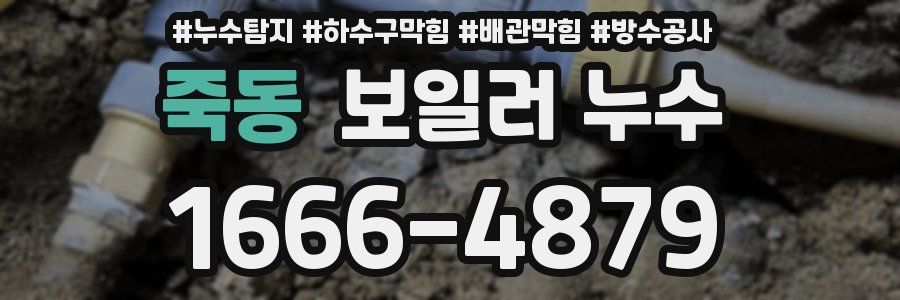 죽동 보일러 누수