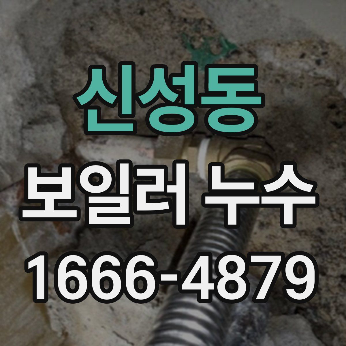 신성동 보일러 누수