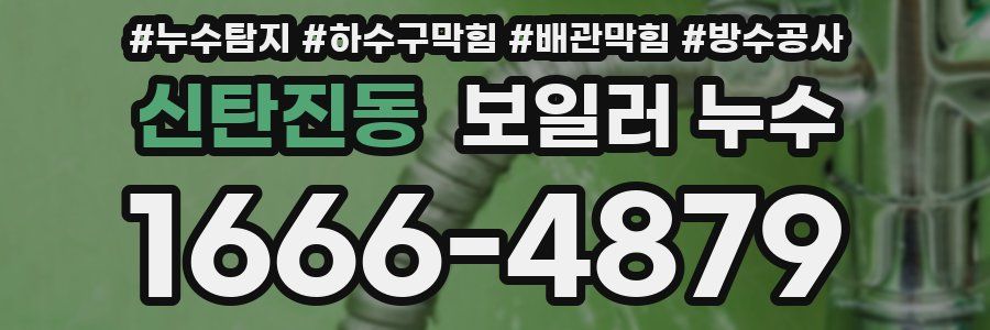 신탄진동 보일러 누수