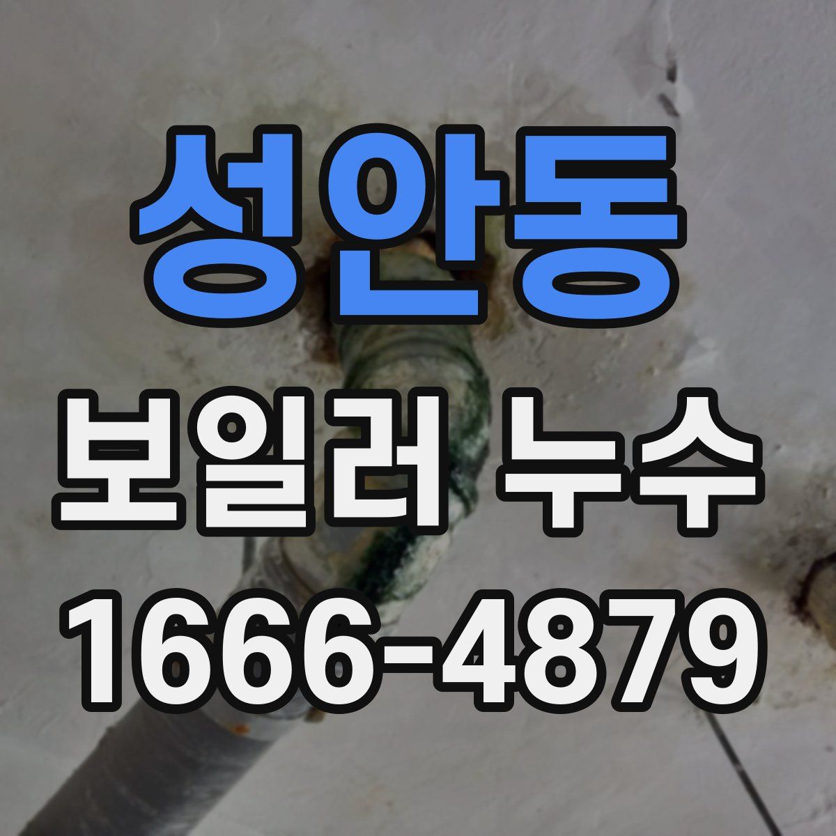 성안동 보일러 누수