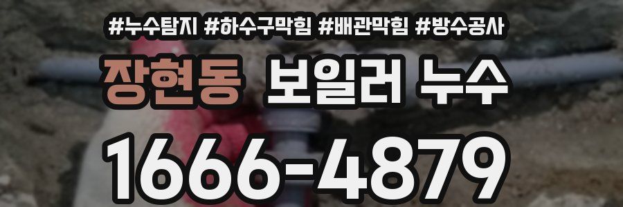 장현동 보일러 누수