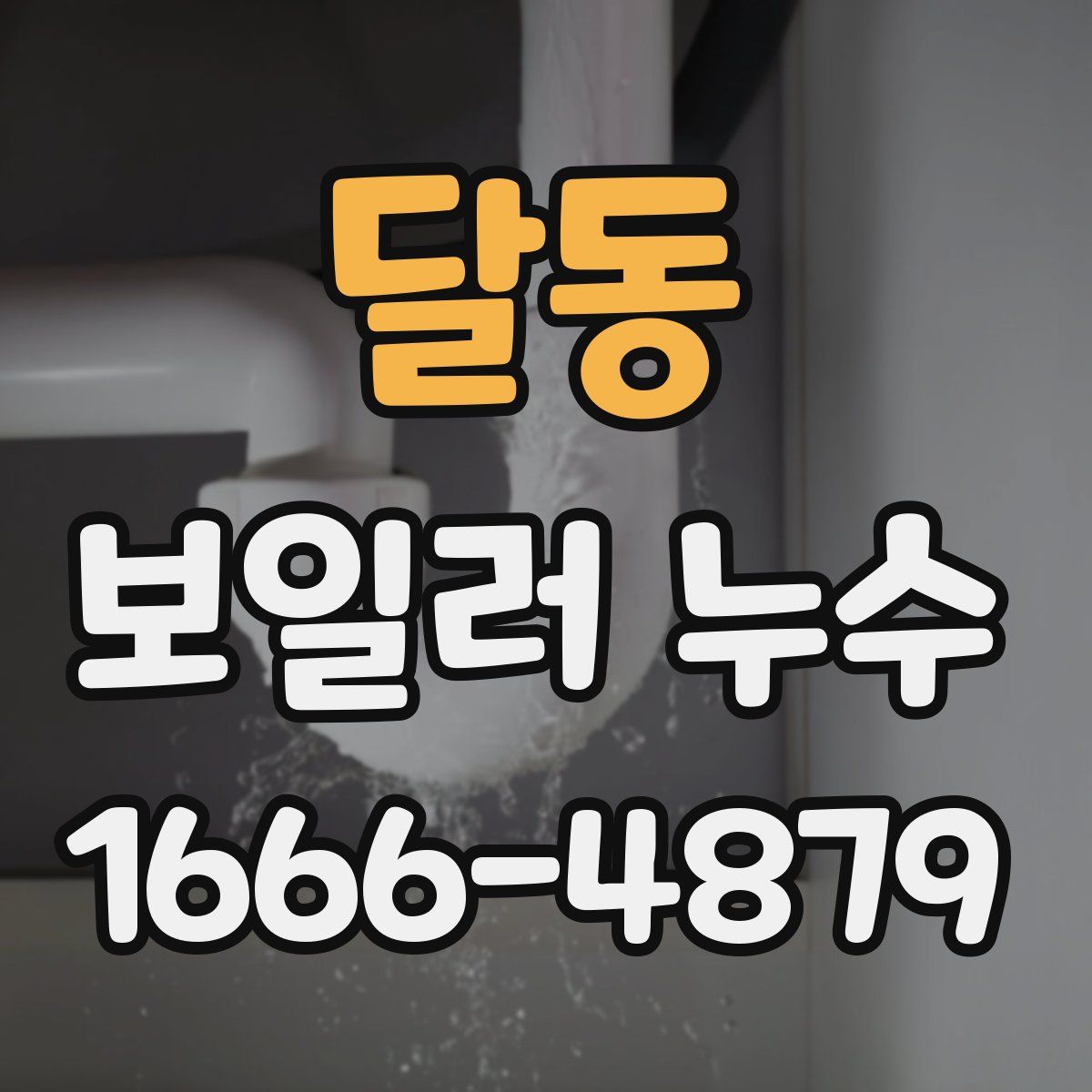 달동 보일러 누수