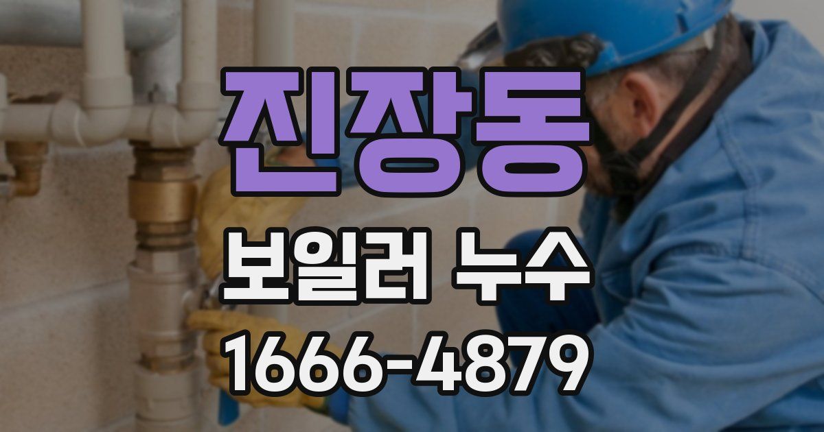 진장동 보일러 누수