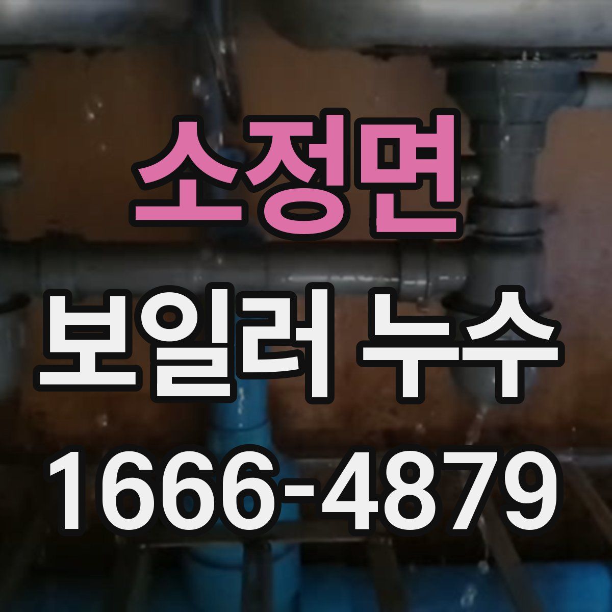 소정면 보일러 누수