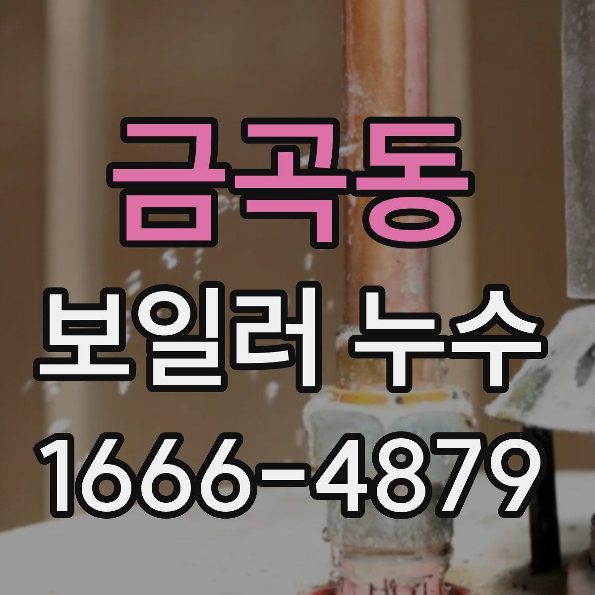 금곡동 보일러 누수