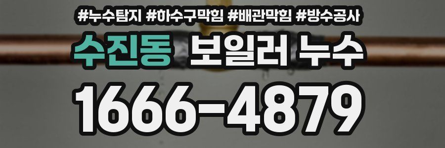 수진동 보일러 누수