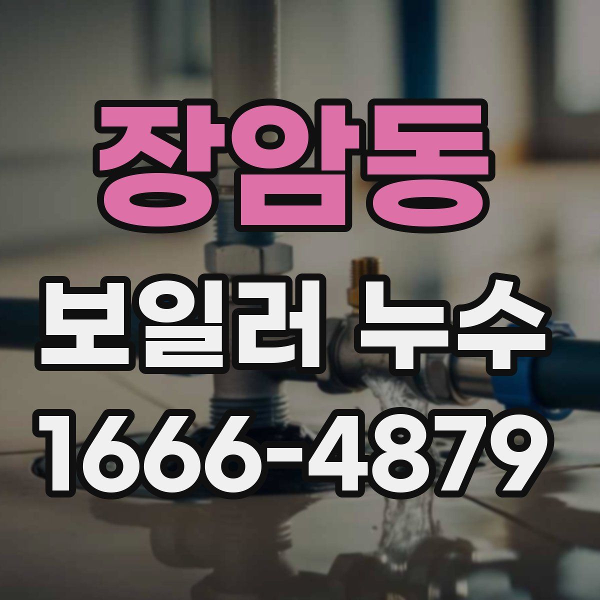 장암동 보일러 누수