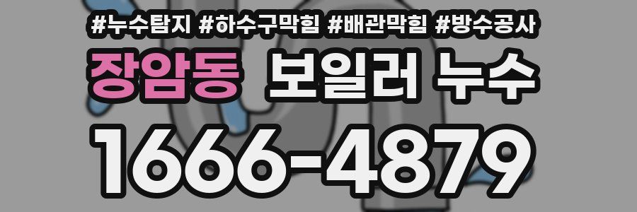 장암동 보일러 누수