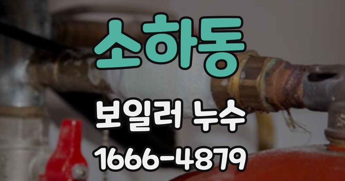 소하동 보일러 누수