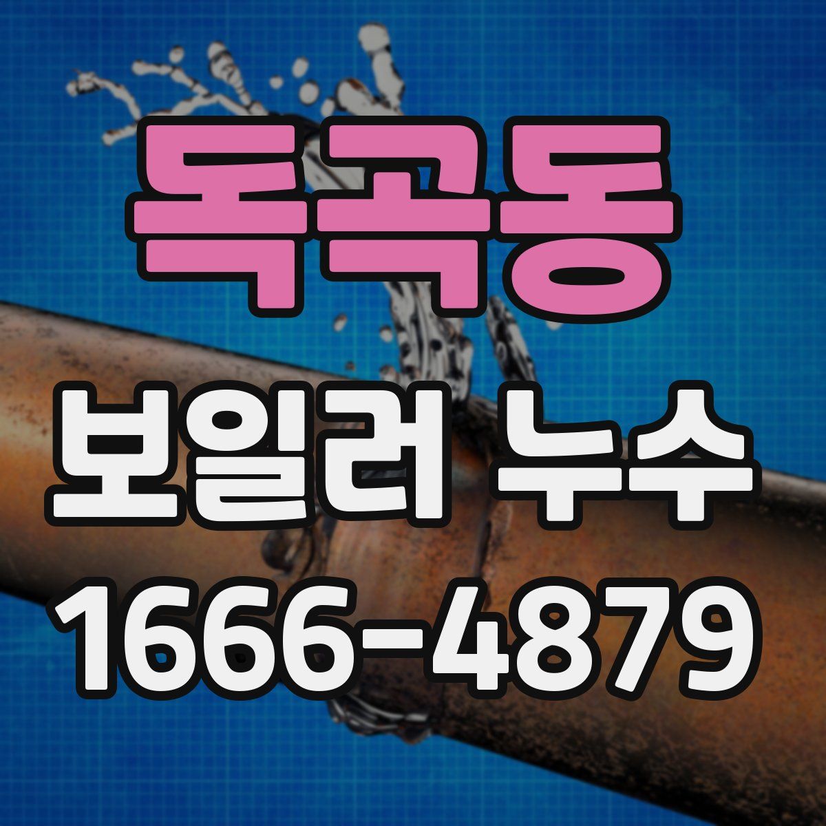 독곡동 보일러 누수