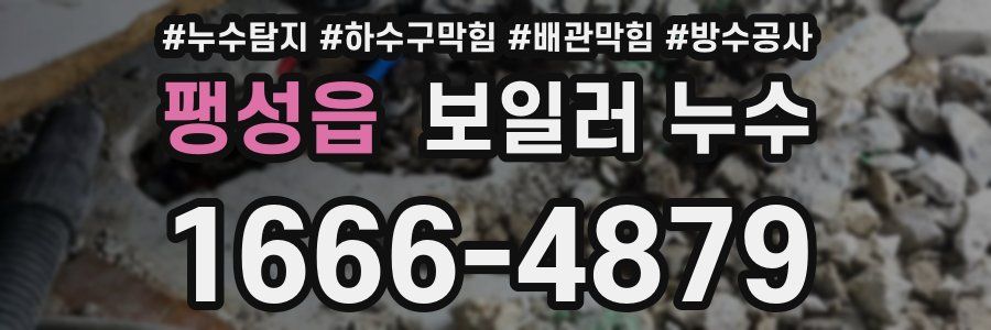 팽성읍 보일러 누수