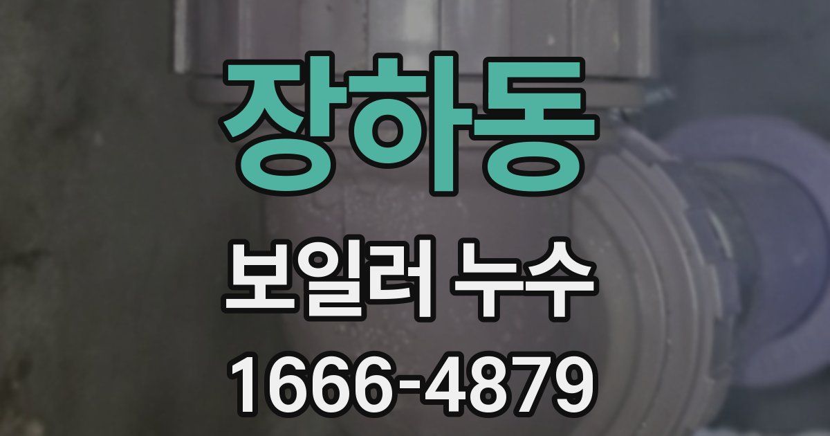 장하동 보일러 누수