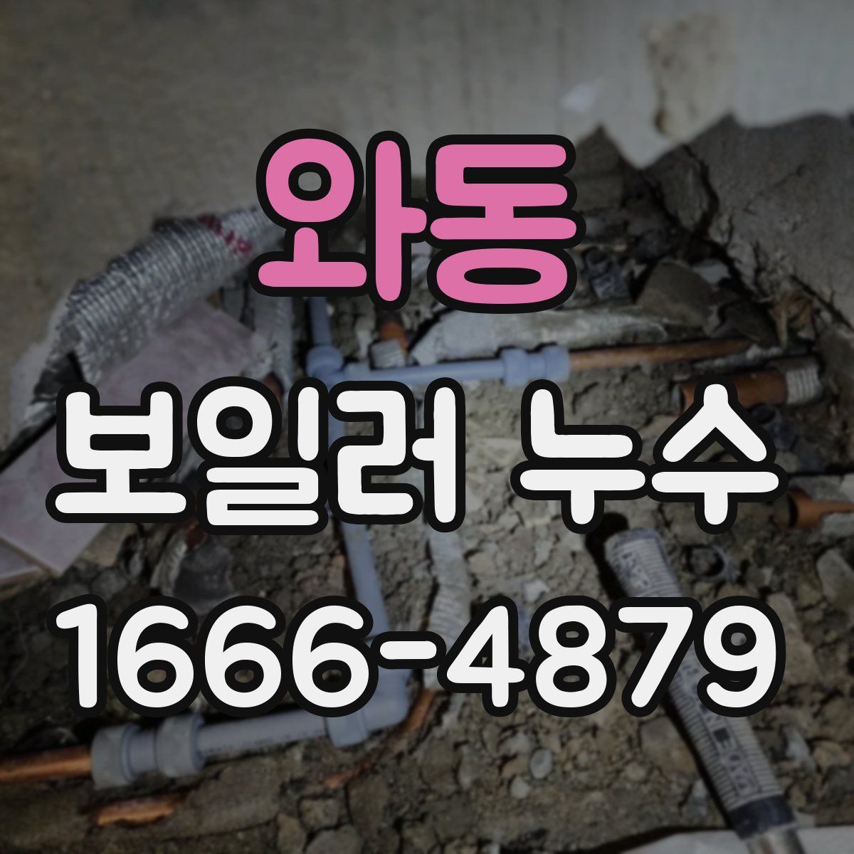 와동 보일러 누수
