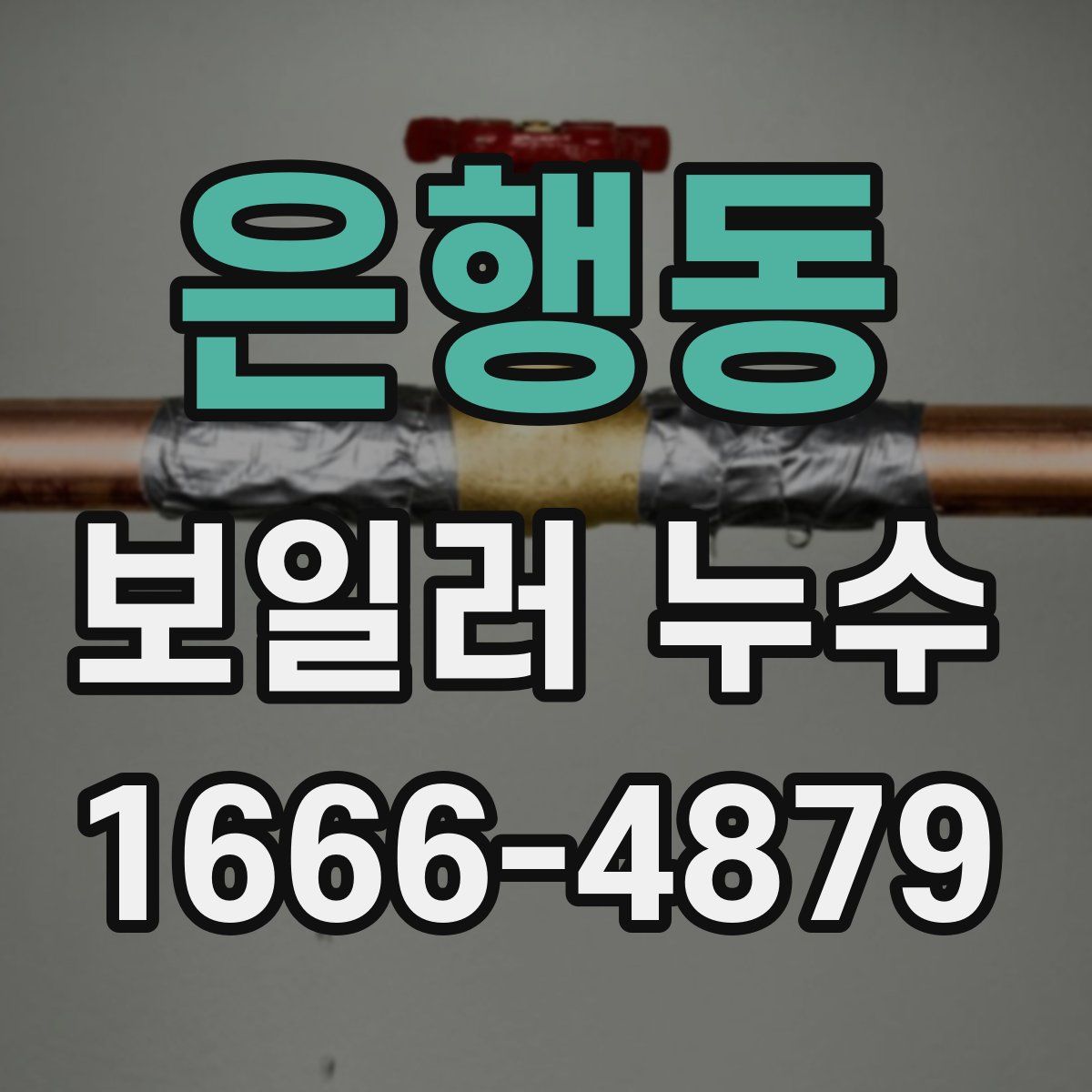 은행동 보일러 누수
