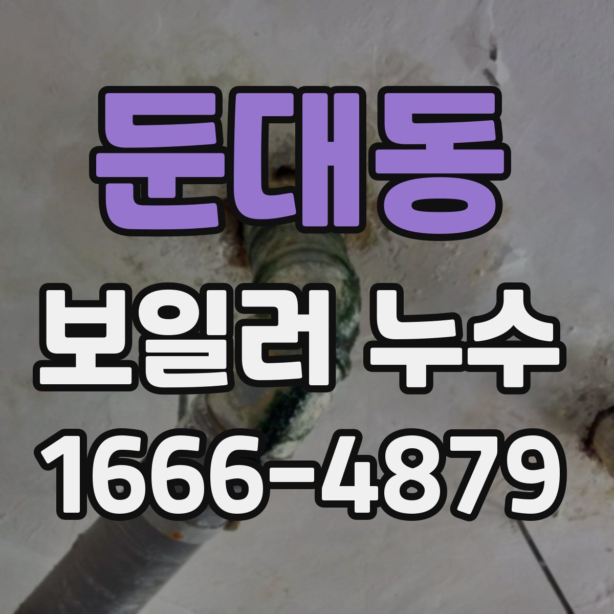 둔대동 보일러 누수